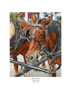 "Horsing Around", Maria Deely, Limited Release, 20"x24" Large Print