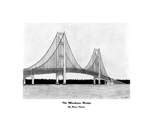 "The Mackinac Bridge" Foster, Brian
